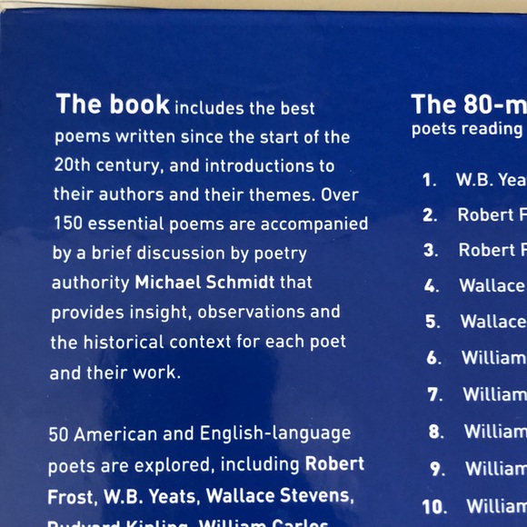 💿2 for $15💿 The Great Modern Poets - The Best Poetry of Our Times book and CD - Picture 5 of 8
